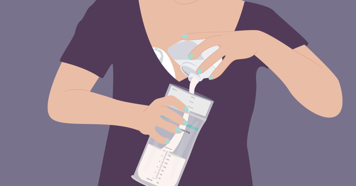 Breast Milk Storage — How to Store and Reheat Breast Milk | Elvie - How To Pour Milk Out Of Elvie Curve